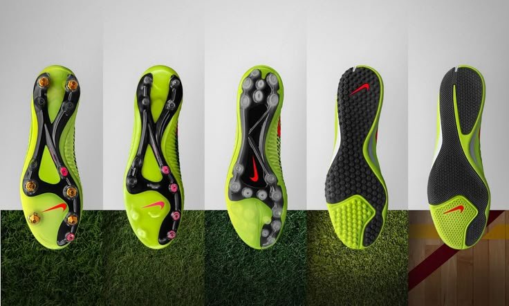 tipos de suela botas fútbol FG AG SG TF IC MG guía completa